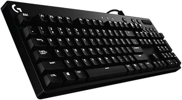 Alt view image 4 of 5 - Logitech G610 Orion Blue Wired Gaming Mechanical Keyboard Monochrome Backlight Blue Switches - Black