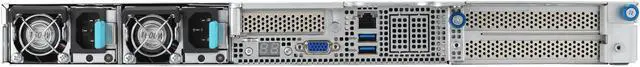 Alt view image 2 of 9 - 1U dual-socket server powered by 3rd Gen Intel Xeon Scalable processors that supports up to 32 DIMMs, one dual-slot GPU, 4 NVMe, four PCIe slots, one OCP 3.0, dual M.2 and ASUS ASMB10-iKVM.