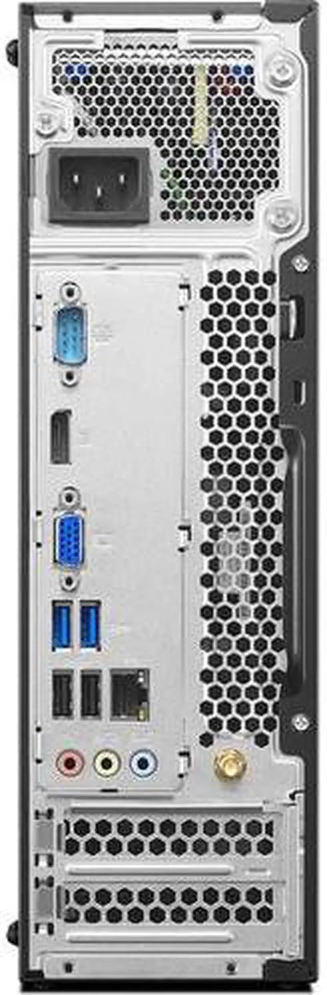 Alt view image 3 of 4 - Lenovo S510 10KY002AUS Desktop Computer - Intel Core i3 (6th Gen) i3-6100 3.70 GHz - Small Form Factor - Black