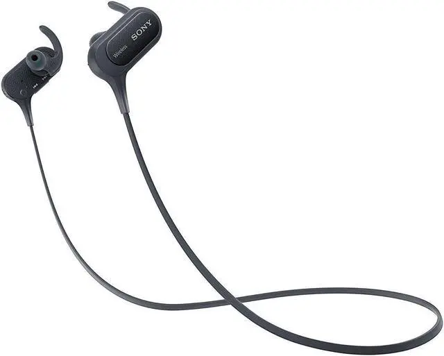 Alt view image 14 of 20 - Sony MDRXB50BS/B Wireless, In-Ear, Sports Headphone, Black