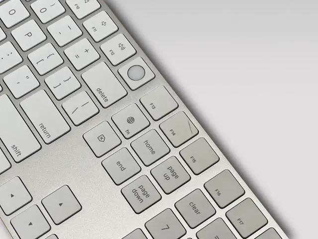 Alt view image 6 of 7 - Apple Magic Keyboard with Touch ID and Numeric Keypad Wireless, Bluetooth, Rechargeable Mac models with Apple silicon MK2C3LL/A