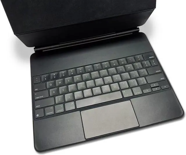 Alt view image 5 of 6 - Apple Magic Keyboard for 12.9-inch iPad Pro 3rd Gen, 4th Gen, & 5th Gen 6th generation - Black US English - MJQK3LL/A Latest Version