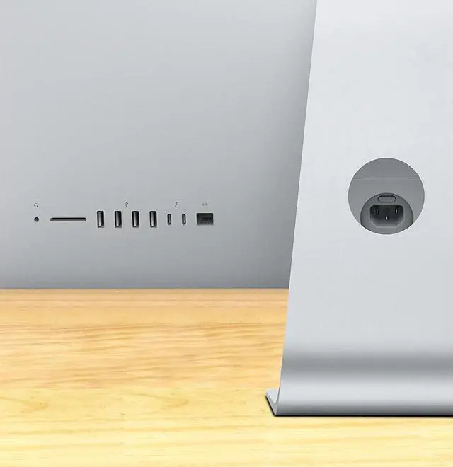 Alt view image 3 of 3 - Apple iMac  27" 3.6 GHz Core i9 (I9-9900K) 16GB RAM 1TB HDD + 24GB SSD Storage (5K, 2019)  Radeon Pro 575X GPU Keyboard and Mouse included