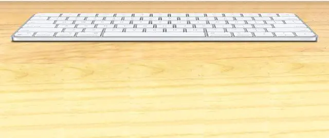 Alt view image 2 of 4 - Apple Magic Keyboard (2021) Wireless, Bluetooth, Rechargeable. Works with Mac, iPad, or iPhone; US English - White MK2A3LL/A