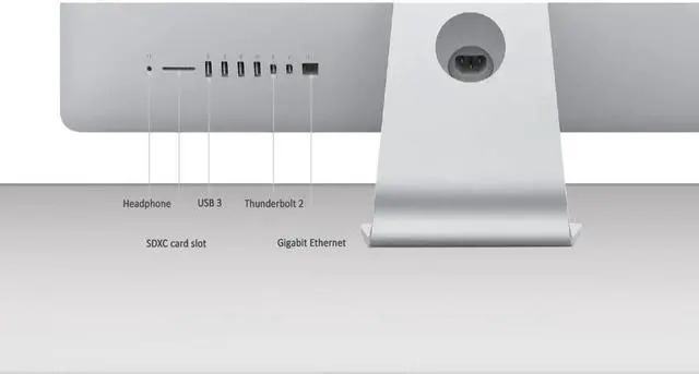Alt view image 3 of 3 - Apple iMac MK442LL/A 21.5-Inch Desktop 2.8 GHz Core i5 8 GB RAM 1 TB Fusion Drive Intel Iris Pro 6200 graphics (Late 2015) Mouse and Keyboard 8GB DDR3