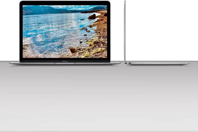 Alt view image 3 of 4 - Apple 12" MacBook with Retina Display 1.1 GHz Intel Core M3 Dual-Core 8GB Memory 256GB SSD Storage (Early 2016, Space Gray)