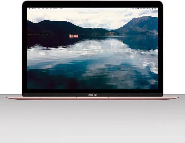 Alt view image 4 of 4 - Apple MNYK2LL/A 12in MacBook, Retina, 1.2GHz Intel Core M3 Dual Core Processor, 8GB RAM, 256GB SSD, Mac OS, A1534 Rose Gold