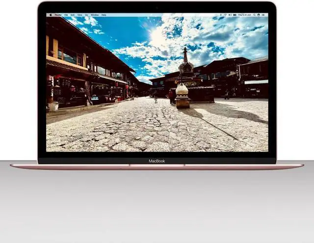 Alt view image 3 of 4 - Apple MNYK2LL/A 12in MacBook, Retina, 1.2GHz Intel Core M3 Dual Core Processor, 8GB RAM, 256GB SSD, Mac OS, A1534 Rose Gold