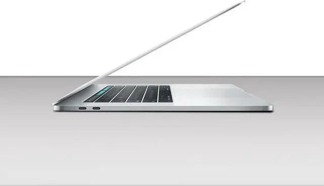 Alt view image 2 of 3 - Apple 15.4" MacBook Pro with Touch Bar (Mid 2019, Silver) 2.4 GHz Core i9 (I9-9980HK) 32GB Memory 1TB SSD Storage MV932LL/A A1990