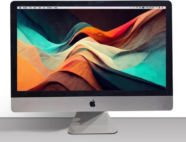 Main image of Apple iMac ME089LL/A Intel Core i5-4670 X4 3.4GHz 32GB RAM 3TB HDD + 128GB SSD Storage Mac OS Silver Keyboard and Mouse included