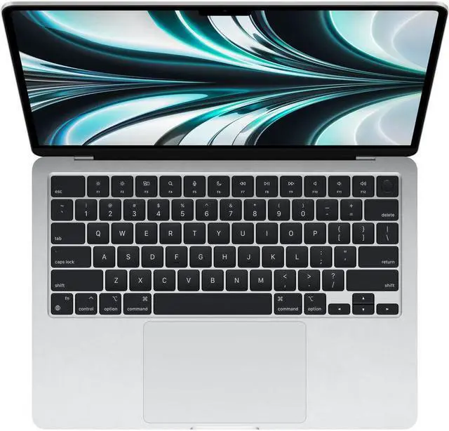 Main image of Apple 13.6" MacBook Air (Apple M2 chip, Midnight) 13-inch Retina Display 2560 x 1664 Laptop 24GB RAM 1TB SSD Storage Silver
