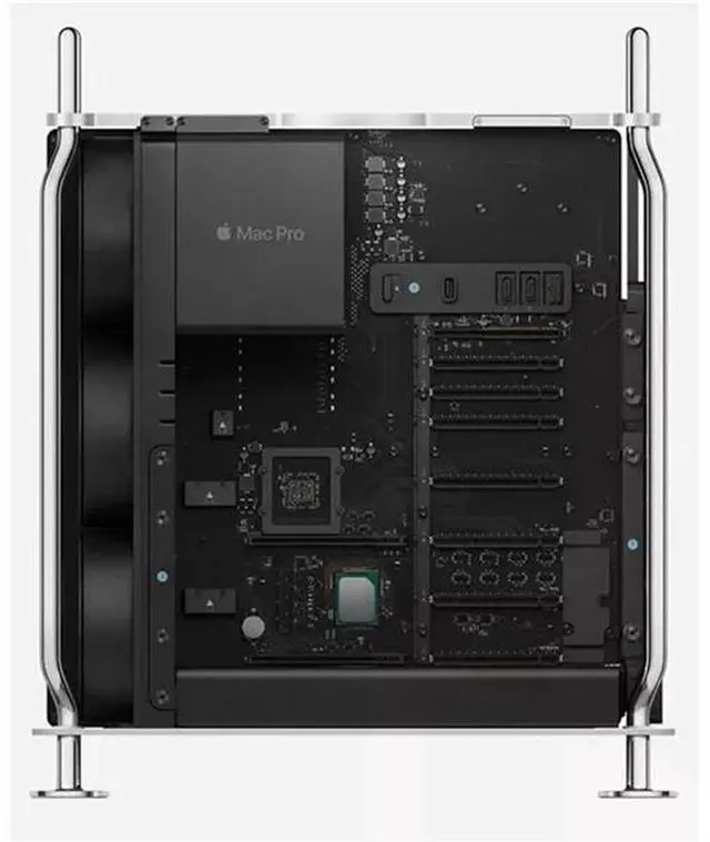 Alt view image 4 of 4 - Apple 2019 Mac Pro Intel Xeon W-3245 3.2GHz 16C 192GB RAM 2TB SSD Radeon Pro 580X 8GB, Silver 2 TB