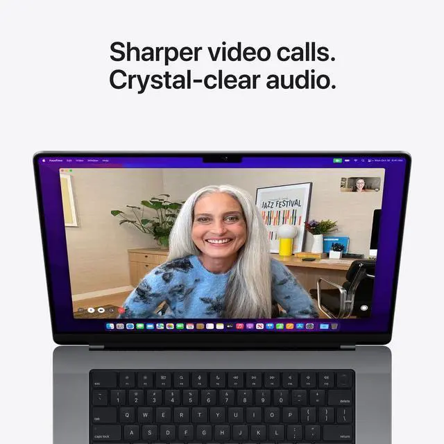 Alt view image 2 of 6 - Apple B Grade MacBook Pro 16-inch (Retina XDR, 32-GPU, Space Gray,) 3.2Ghz 10-Core M1 Max (2021) MK1A3LL/A 2TB Flash 64GB Memory 3456x2234 Display Mac OS Pro Power Adapter