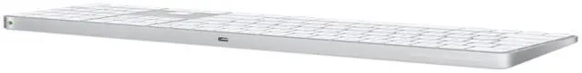 Alt view image 2 of 3 - Apple Magic Keyboard with Touch ID and Numeric Keypad for Mac models with Apple silicon (USBC) - US English - White Keys
