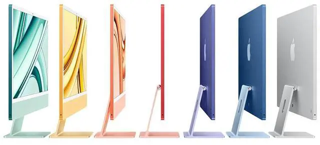 Main image of Apple 2023 iMac All-in-One Desktop Computer with M3 chip: 8-core CPU 10-core GPU 24-inch Retina Display Green 8GB 256GB