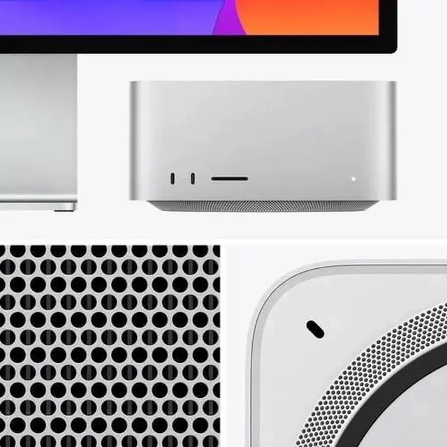 Alt view image 5 of 5 - Apple 2022 Mac Studio M1 Max 10-Core 3.2GHz 24-Core 64GB RAM 512GB SSD, Silver