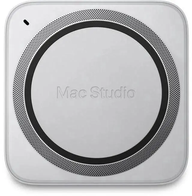Alt view image 3 of 6 - Apple 2022 Mac Studio M1 Max 10-Core 3.2GHz 24-Core 32GB RAM 4TB SSD Storage, Silver