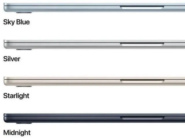 Alt view image 3 of 7 - Apple 2025 MacBook Air 15-inch Laptop with M4 chip: Built for Apple Intelligence, 15.3-inch Liquid Retina Display, 32GB Unified Memory, 2TB SSD Storage, 12MP Center Stage Camera, Touch ID Midnight