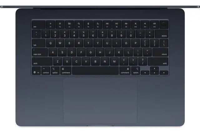 Alt view image 2 of 7 - Apple 2025 MacBook Air 15-inch Laptop with M4 chip: Built for Apple Intelligence, 15.3-inch Liquid Retina Display, 32GB Unified Memory, 2TB SSD Storage, 12MP Center Stage Camera, Touch ID Midnight