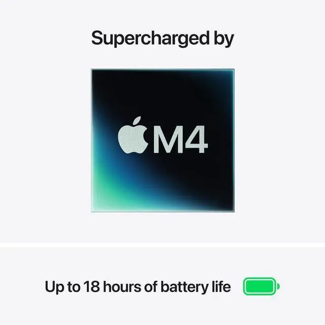 Alt view image 4 of 7 - Apple 13" MacBook Air 2025 M4 10-Core Chip 10-Core GPU 16GB RAM 2TB SSD Storage 13.6" Liquid Retina Display Silver