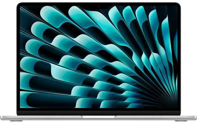 Main image of Apple 13" MacBook Air 2025 M4 10-Core Chip 10-Core GPU 16GB RAM 2TB SSD Storage 13.6" Liquid Retina Display Silver