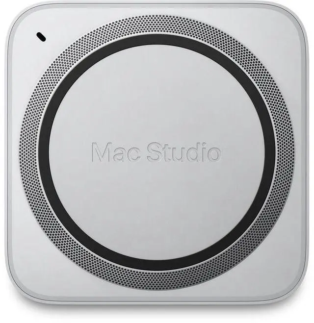 Alt view image 4 of 7 - Apple Mac Studio (2022) - Apple M1 Max chip 32-core GPU - 4TB - Silver - 64GB RAM - Excellent Condition