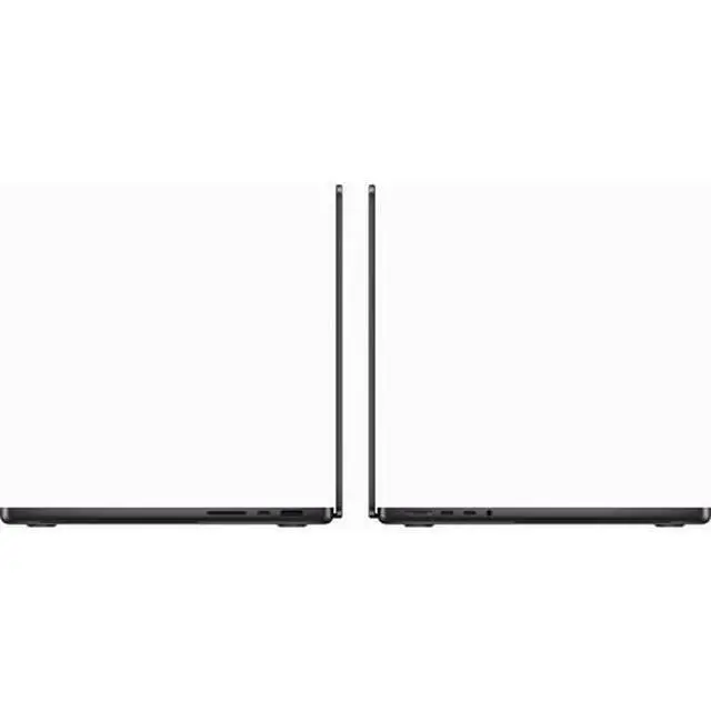 Alt view image 4 of 7 - Apple MacBook Pro 14-inch (2023) - M3 - Apple M3 Max chip: 14core CPU/30Core GPU - 4TB - Silver - 96GB RAM - 3 Thunderbolts 4 ports Space Black Grade C