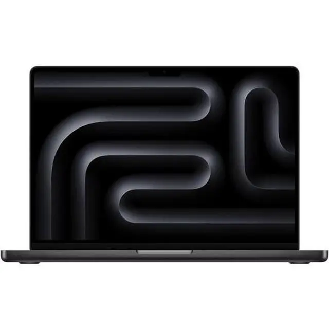 Alt view image 6 of 7 - Apple MacBook Pro 14-inch (2023) - M3 - Apple M3 Max chip: 14core CPU/30Core GPU - 4TB - Silver - 96GB RAM - 3 Thunderbolts 4 ports Space Black Grade C