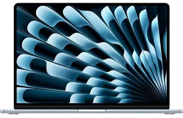 Main image of Apple 2025 MacBook Air 15-inch Laptop with M4 chip: Built for Apple Intelligence, 15.3-inch Liquid Retina Display, 24GB Unified Memory, 512GB SSD Storage Touch ID; Sky Blue -- MC7D4LL/A