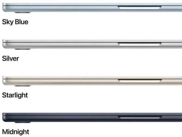 Alt view image 4 of 7 - Apple 2025 MacBook Air 15-inch Laptop with M4 chip 15.3-inch Liquid Retina Display, 32GB Unified Memory, 1TB SSD Storage Camera Midnight