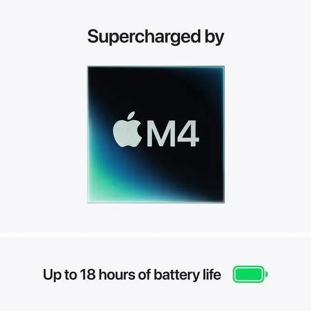 Alt view image 2 of 7 - Apple 2025 MacBook Air 15-inch Laptop with M4 chip 15.3-inch Liquid Retina Display, 32GB Unified Memory, 1TB SSD Storage Camera Midnight
