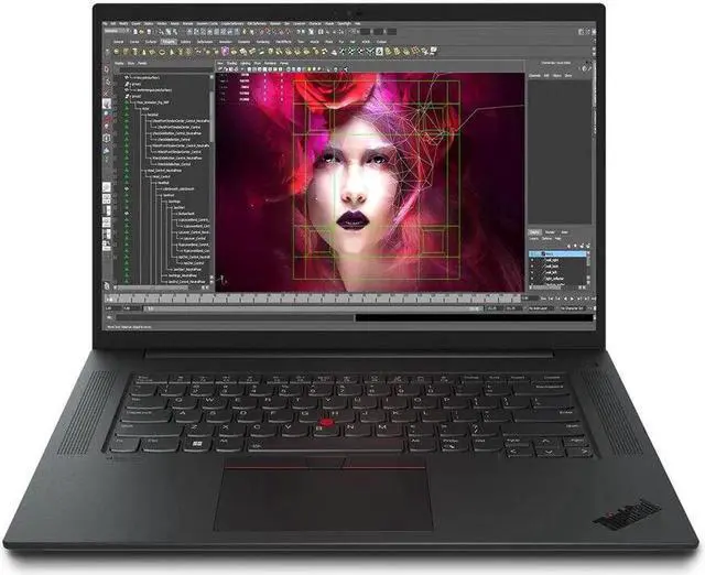 Main image of Lenovo ThinkPad P1 G5 16" Laptop i7-12800H Nvidia RTX A3000 16GB 1TB SSD W11P- (Manufacturer Recertified)