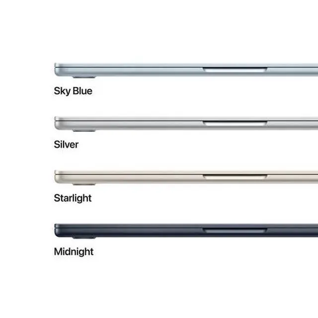 Alt view image 6 of 7 - Apple 2025 MacBook Air 13-inch Laptop with M4 chip: Built for Apple Intelligence, 13.6-inch Liquid Retina Display 16GB Unified Memory 1TB SSD Touch ID; Silver MW0X3LL/A