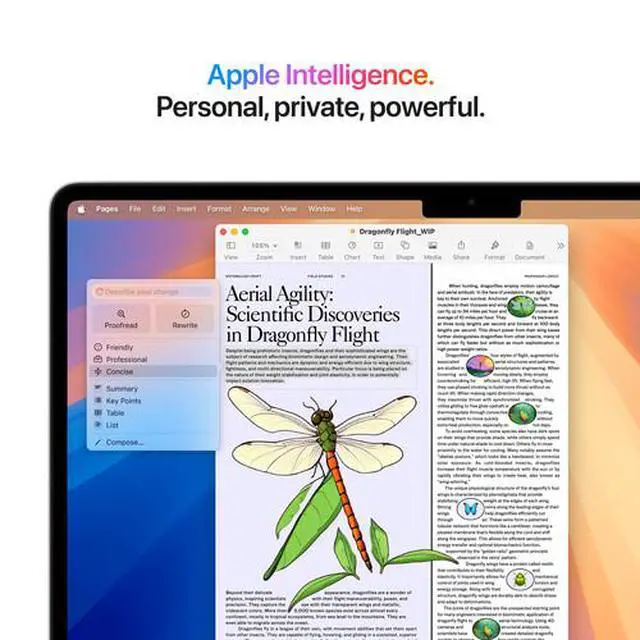 Alt view image 4 of 7 - Apple 2025 MacBook Air 13-inch Laptop with M4 chip: Built for Apple Intelligence, 13.6-inch Liquid Retina Display 16GB Unified Memory 1TB SSD Touch ID; Silver MW0X3LL/A