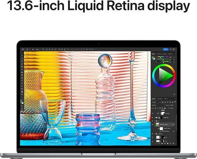 Alt view image 7 of 7 - Apple 2022 MacBook Air Apple M2 8-Core Chip 10-Core GPU 16GB 2TB Starlight 13.6" 2560 x 1664 Liquid Retina Display