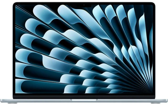Main image of Apple MacBook Air (2025) 15.3-inch - Apple M4 Chip: 10-Core CPU/10-Core GPU - 1TB - Sky Blue - 16GB RAM - 15.3 Inch - MC7C4LL/A Excellent