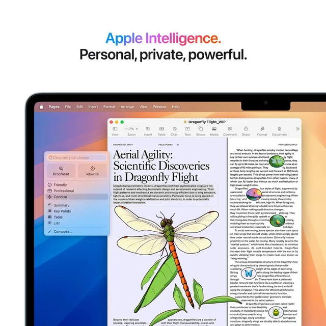 Alt view image 7 of 7 - Apple MacBook Air (2025) 15.3-inch - Apple M4 Chip: 10-Core CPU/10-Core GPU - 1TB - Sky Blue - 16GB RAM - 15.3 Inch - MC7C4LL/A Excellent