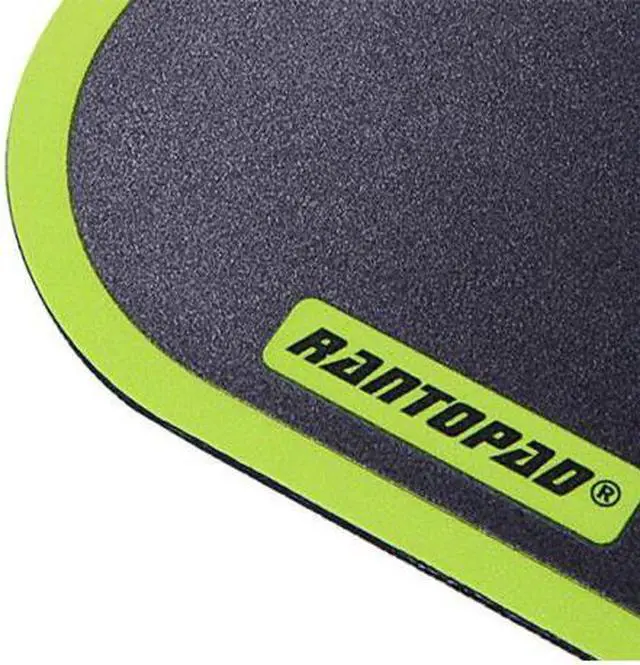 Alt view image 3 of 4 - Rantopad GTS Plastic Gaming Mousepad - Anti-slip, Smooth & Durable Frosted Resin Surface, Pro Gaming Essential, Made for Optical Mice, Large Size 11x8.6x0.7 in - Black