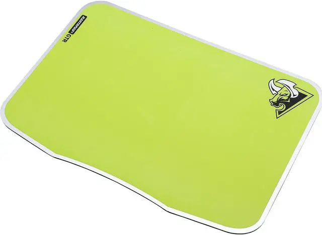 Alt view image 2 of 5 - Rantopad GTR Plastic Gaming Mousepad - Anti-slip, Smooth & Durable Frosted Matte Carbon Resin Surface, Pro Gaming Essential, Made for Optical Mice, Large Size 13.8x9.5x0.09 in - Yellow