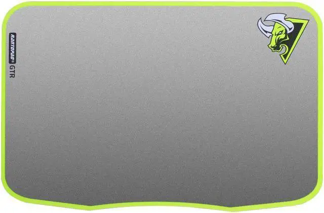 Main image of Rantopad GTR Plastic Gaming Mousepad - Anti-slip, Smooth & Durable Frosted Matte Carbon Resin Surface, Pro Gaming Essential, Made for Optical Mice, Large Size 13.8x9.5x0.09 in - Silver