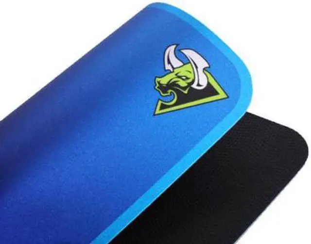 Alt view image 4 of 4 - Rantopad GTC Plastic Gaming Mousepad - Anti-slip Rubber Bottom, Smooth & Durable Frosted Resin Surface, Pro Gaming Essential, Made for Optical Mice, Medium Size 9x8x0.06 in - Blue