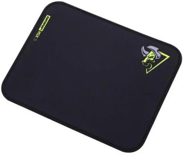 Alt view image 2 of 4 - Rantopad H1X Silky Cloth Fabric Gaming Mousepad - Anti-slip Rubber Base, Small, 11x8.6x0.1 in - Black