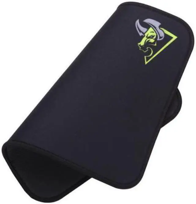 Alt view image 4 of 4 - Rantopad H1X Silky Cloth Fabric Gaming Mousepad - Anti-slip Rubber Base, Small, 11x8.6x0.1 in - Black