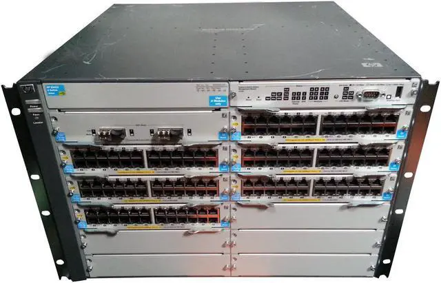 Alt view image 2 of 9 - HP J8698A ProCurve 5412zl Layer 3 Switch