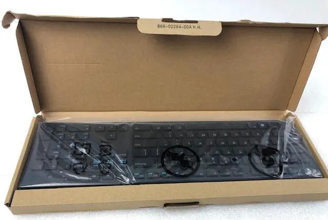 Alt view image 6 of 14 - DELL Wired Qwerty Keyboard - Black KB216-BK-US Black Wired Keyboard
