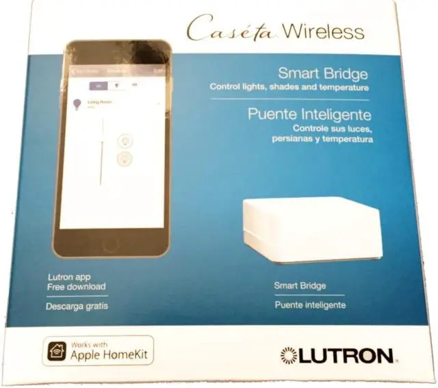 Alt view image 2 of 5 - Lutron Caseta Wireless Smart Bridge With Homekit L-BDG2-WH