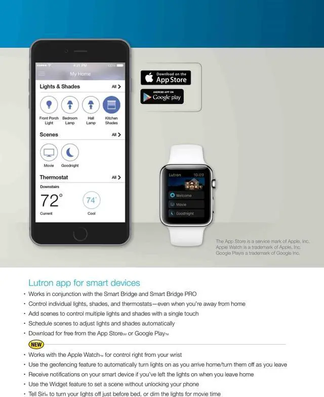 Alt view image 3 of 5 - Lutron Caseta Wireless Smart Bridge With Homekit L-BDG2-WH