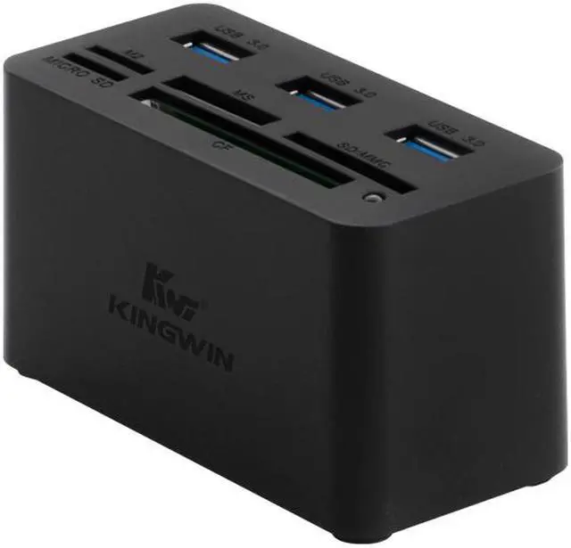 Main image of Kingwin KWCR-801U3 SuperSpeed USB 3.0 Mini Combo Card Reader