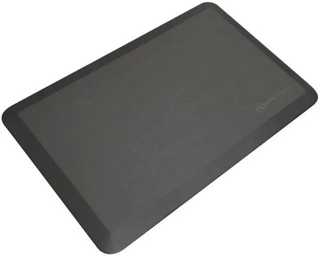 Main image of VersaDesk Anti-Fatigue Comfort Mat - High Density Cushioned Standing Desk Floor Mat for Back, Knees, Hips & Feet Support - Non-Slip Bottom - Warp Resistant - 36" x 24" x 5/8" Thick - Black