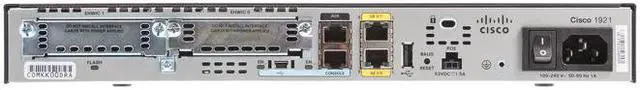 Alt view image 11 of 13 - Cisco 1921 Series Integrated Services Router, CISCO1921-SEC/K9, Lifetime Wty